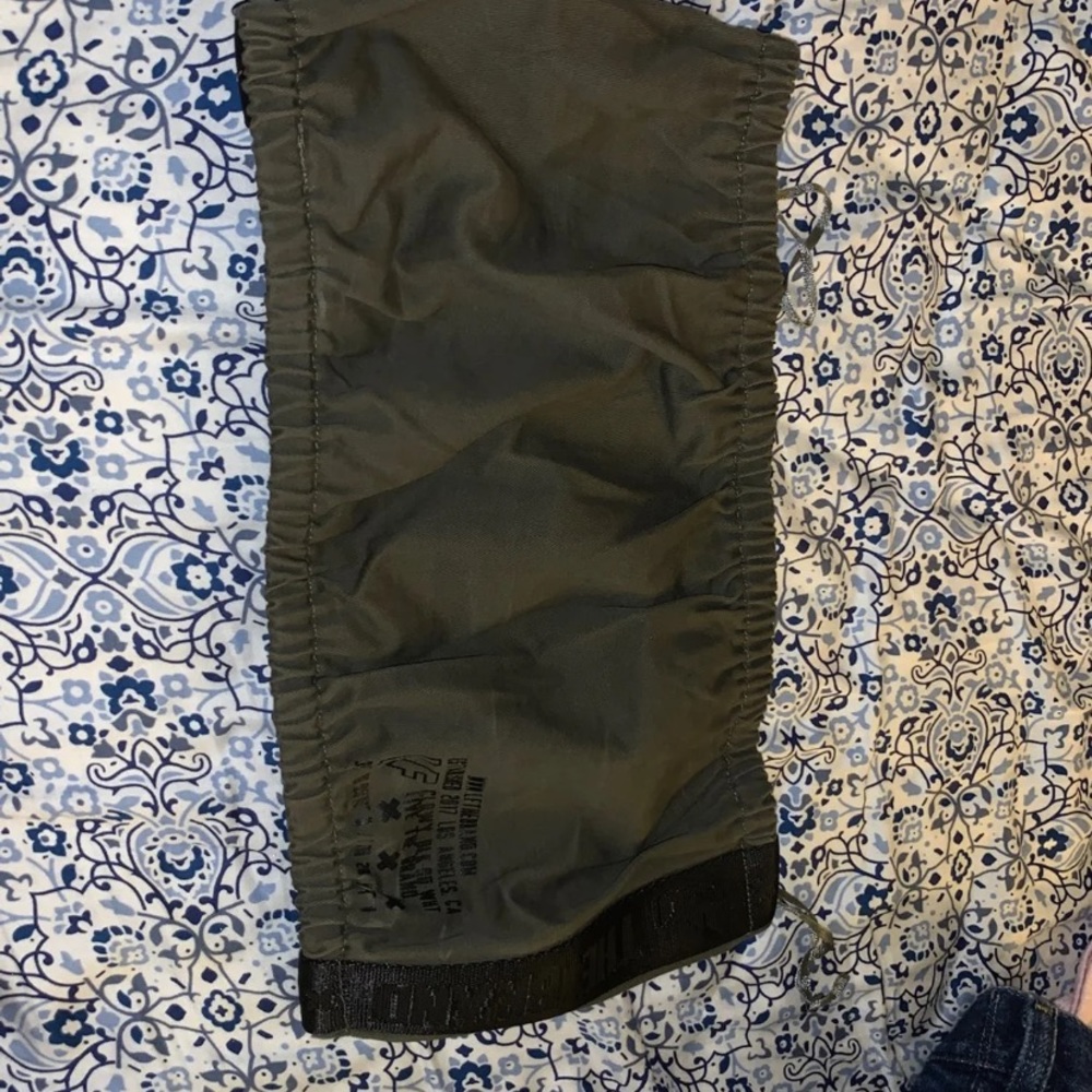 LF green bandeau Top